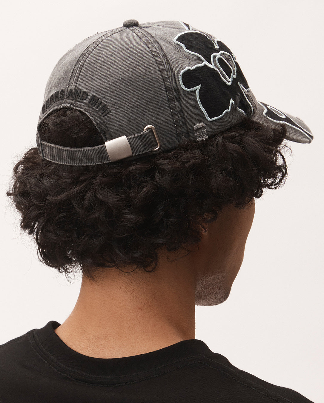 Locke Denim Applique Baseball Cap – LOVE nagoya