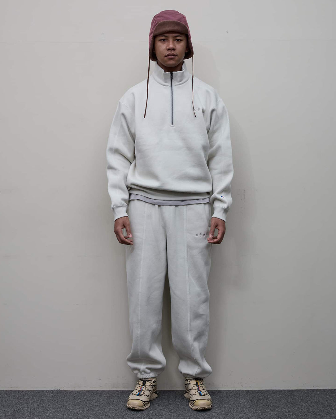 Bal/Russell Athletic Heavy Cotton Sweatpant sand