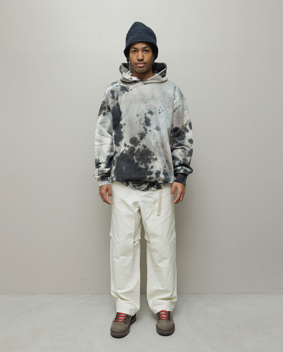 Logo Tie Dye Hoody Sweat by Yukidye