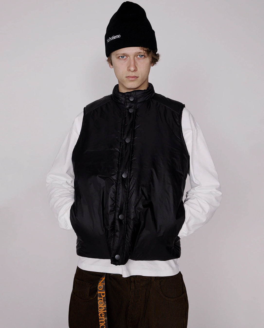 や*う様 【新品未使用】RYOGEN NOSTALGIC　SLEEVELESS Reversible Alien-O Liner Vest brown/black – LOVE nagoya