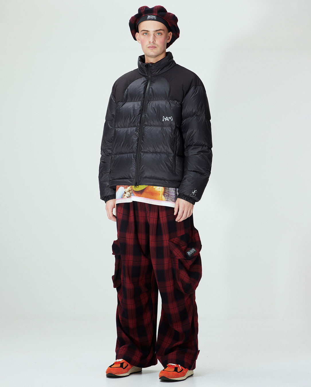 Stream Down Puffer Jacket black