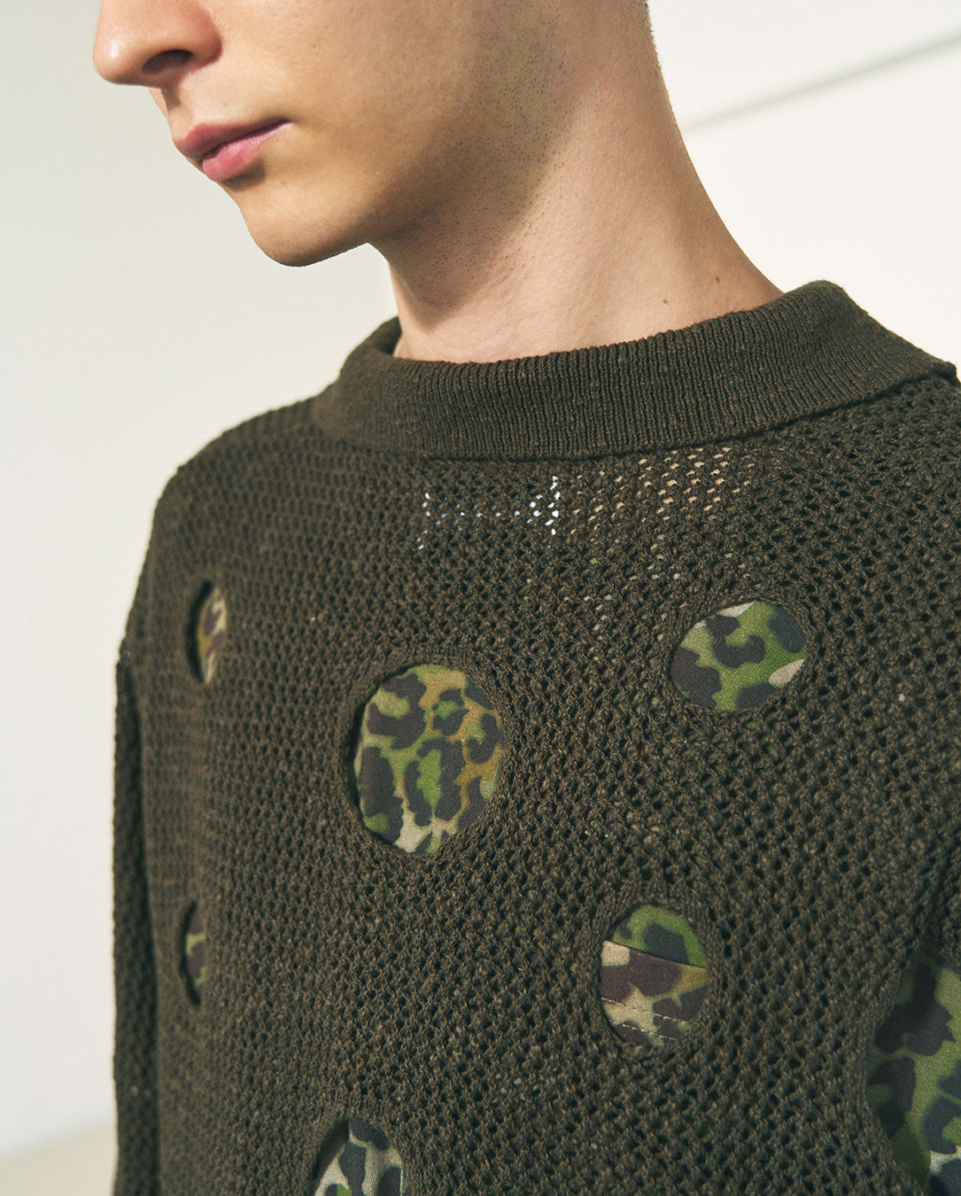 Hole Knit Skipper light pink