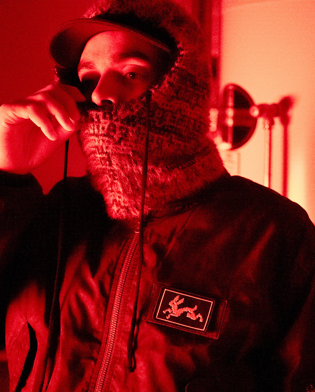 TTT Shadow Multiple Knitted Hood