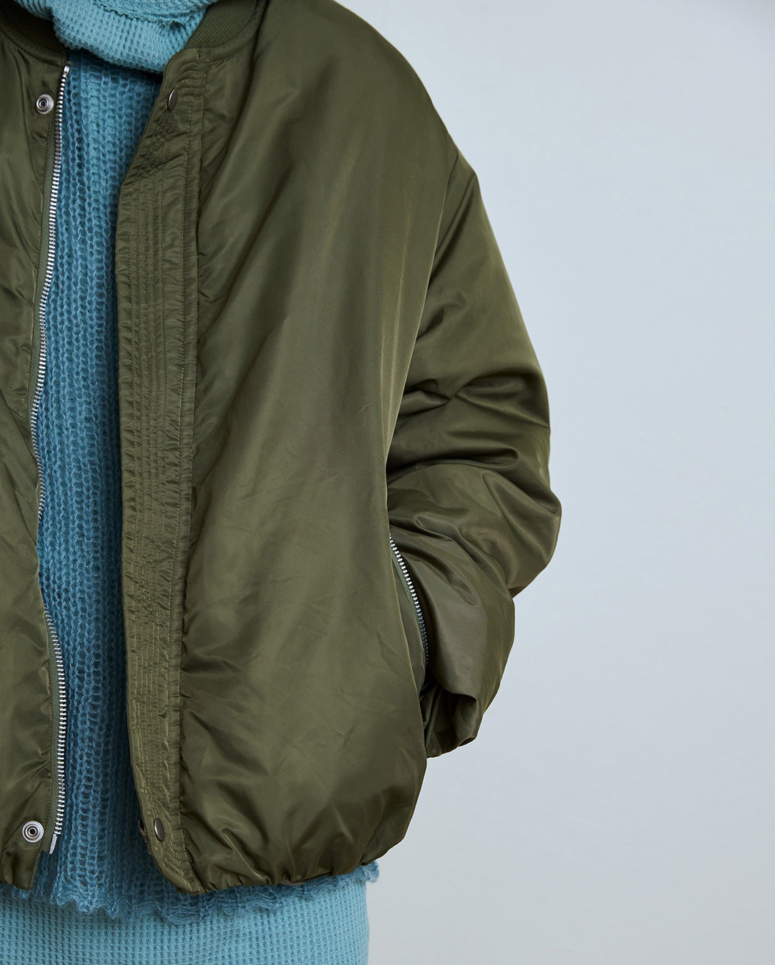 Researched Padded Blouson navy