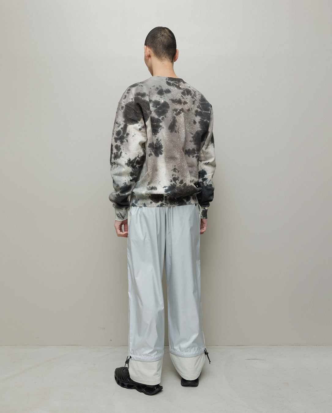 Logo Tie Dye Crew Sweat by Yukidye