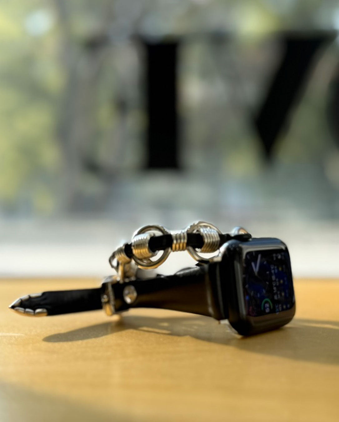 Ring Metal Watch Belt black