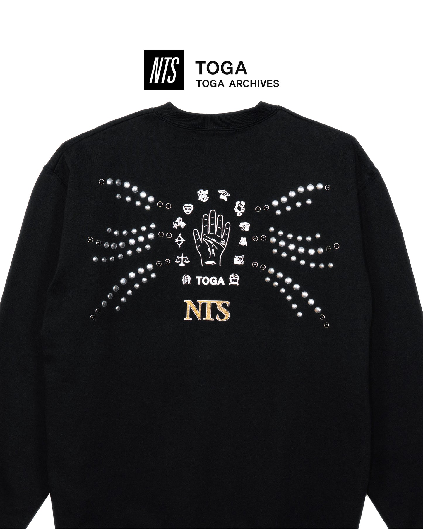 Studs Sweatshirt TOGA×NTS