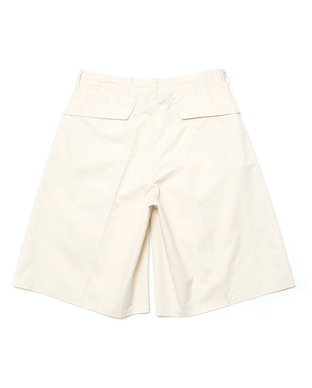 Cotton Twill Over Sized Bermuda Short stone beige