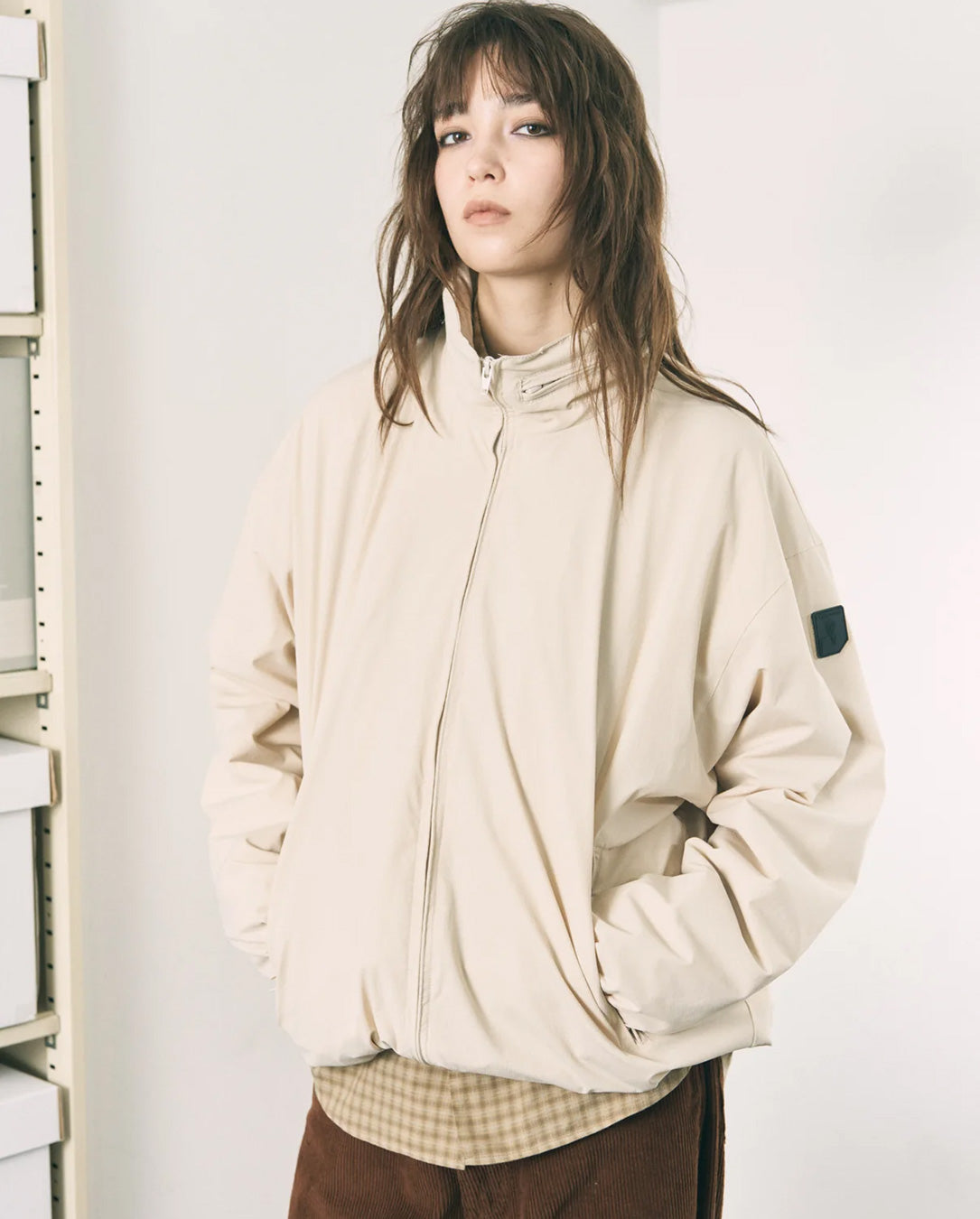 Cushy Fleece Jacket light beige