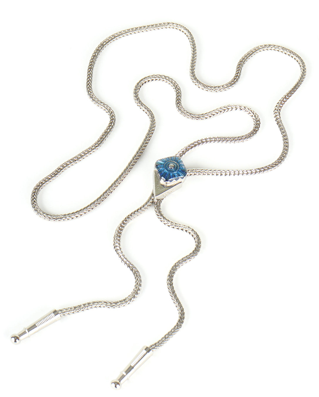 Concho Loop Tie blue