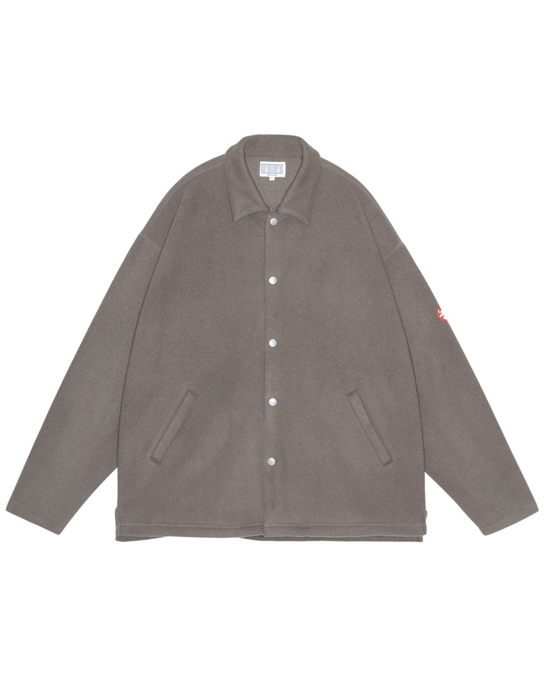 Fleece Snap Shirt brown