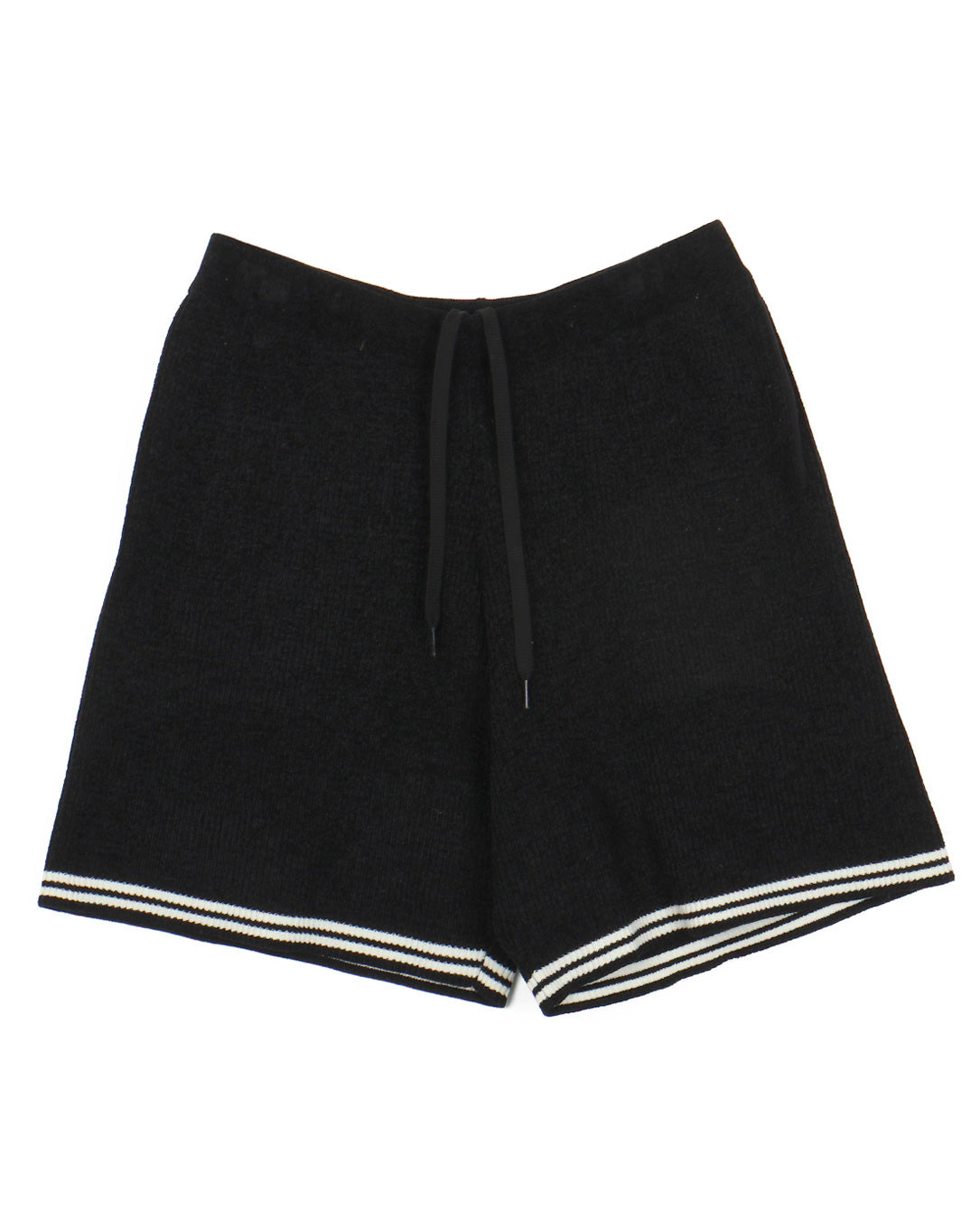 Cordy Knit Shorts black