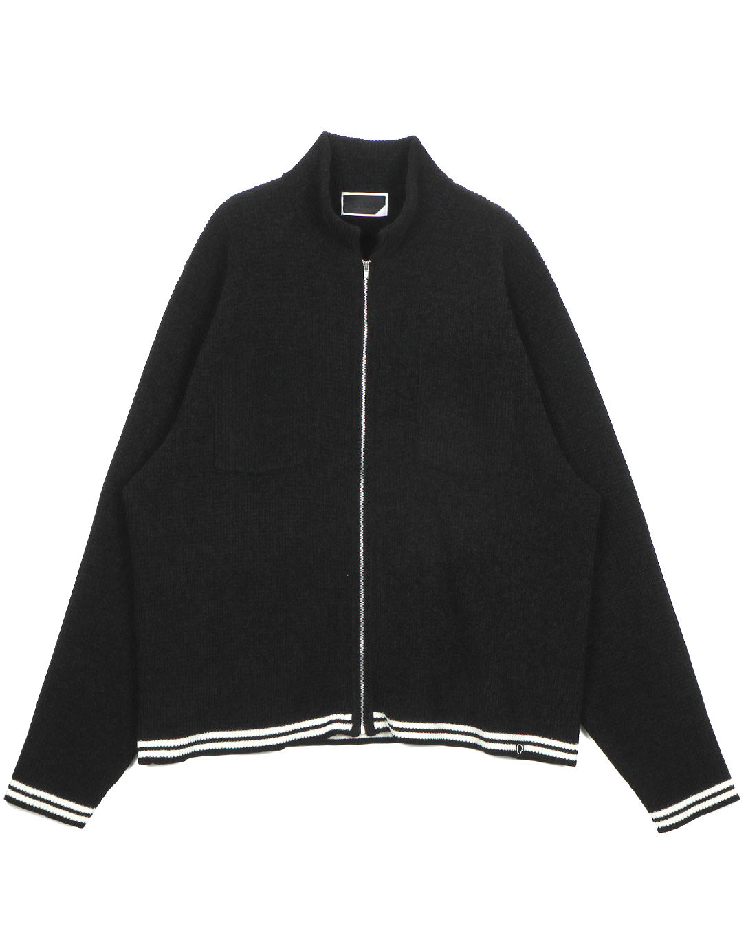 Cordy Knit Jacket black