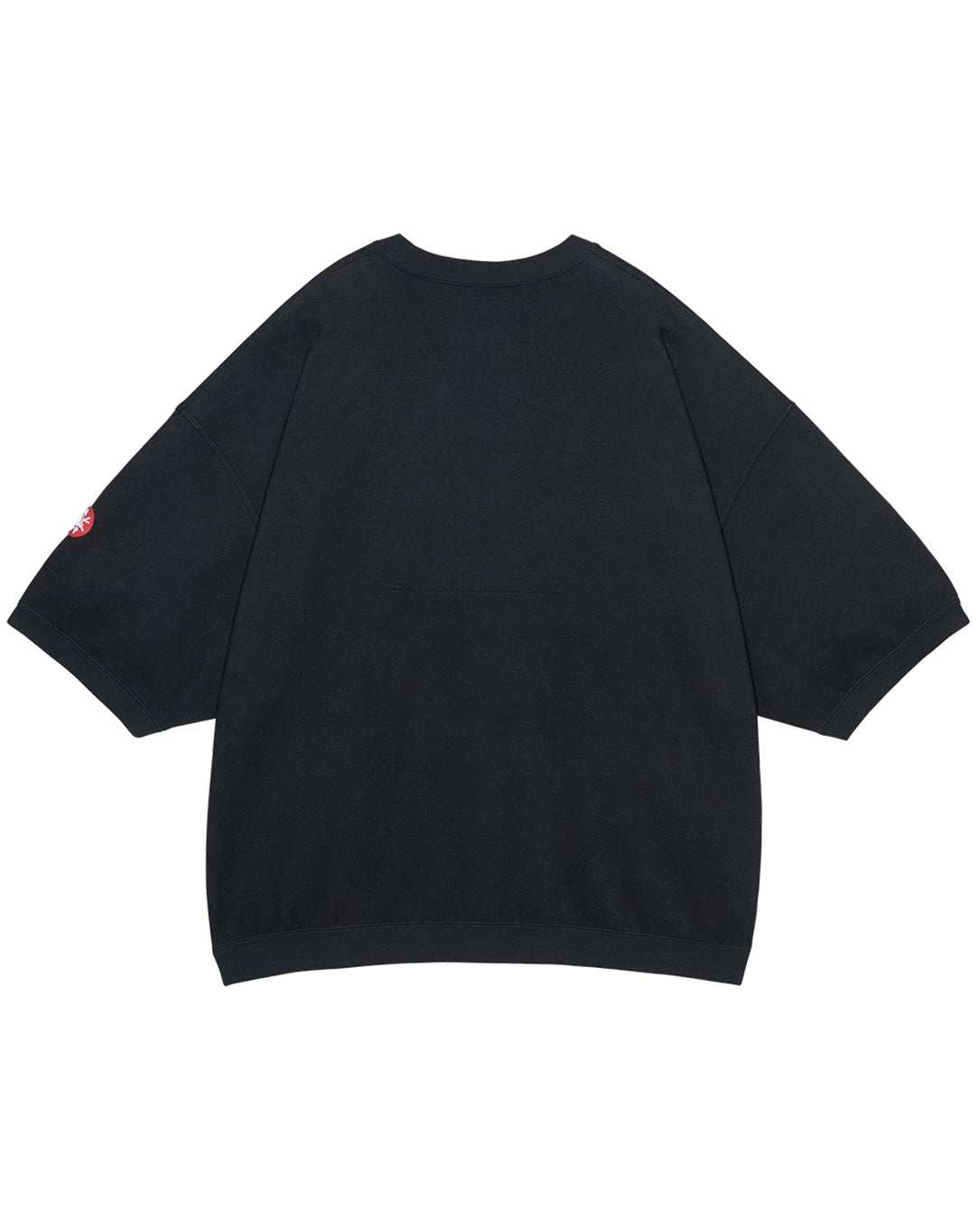 DBL Knit Short Sleeve Crew Neck black