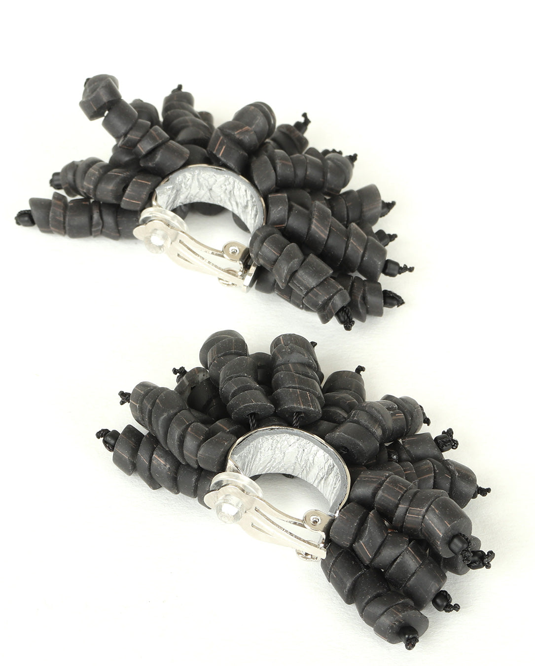 Beads Earrings black