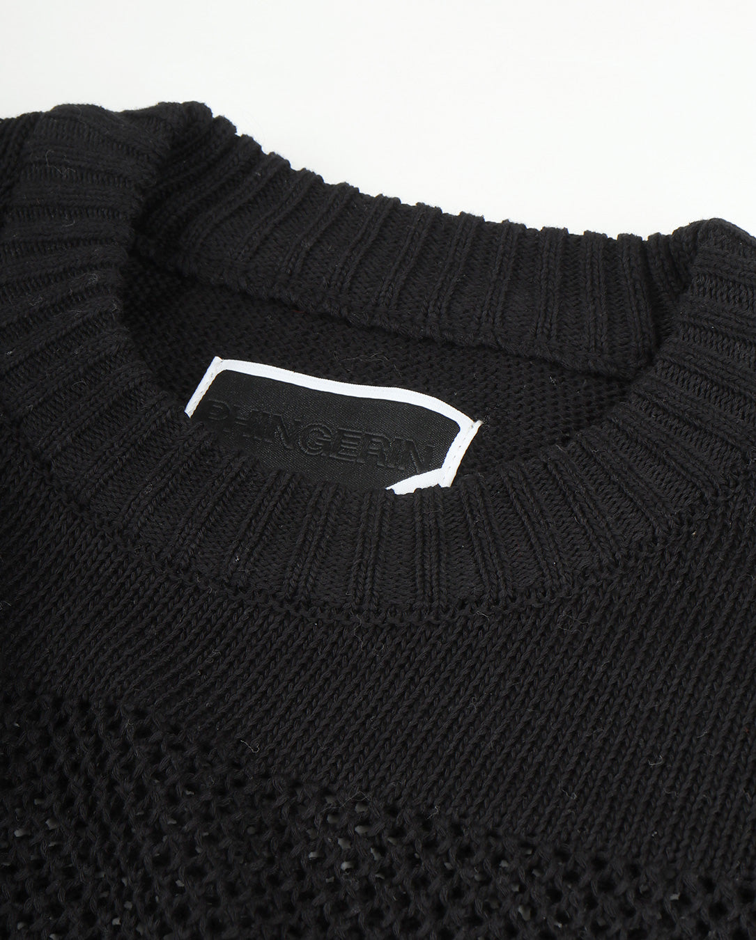 Window Web Sweater black