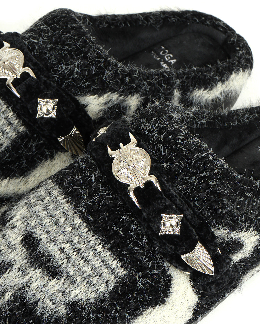 TOGA × SUBU Knit Slip-On black