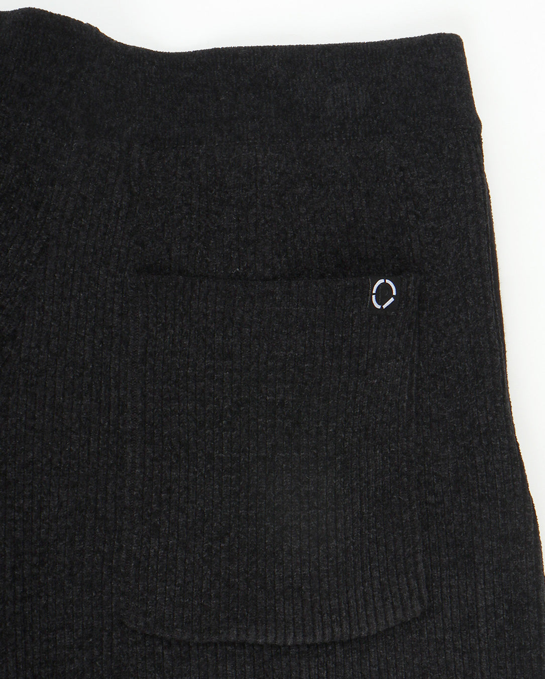 Cordy Knit Shorts black