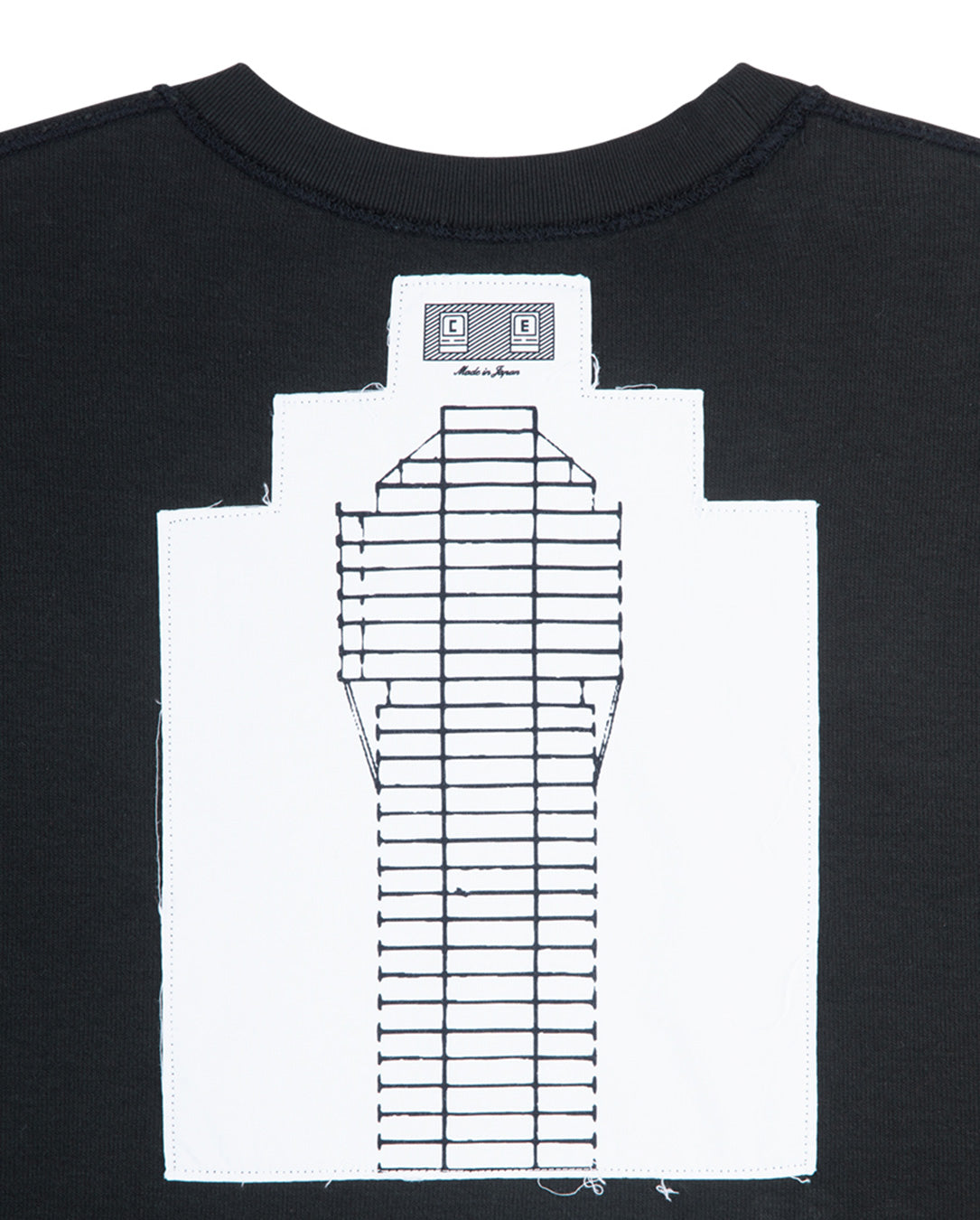 DBL Knit Short Sleeve Crew Neck black