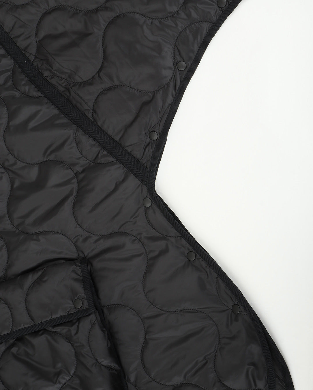 Futon Quilt Coat black