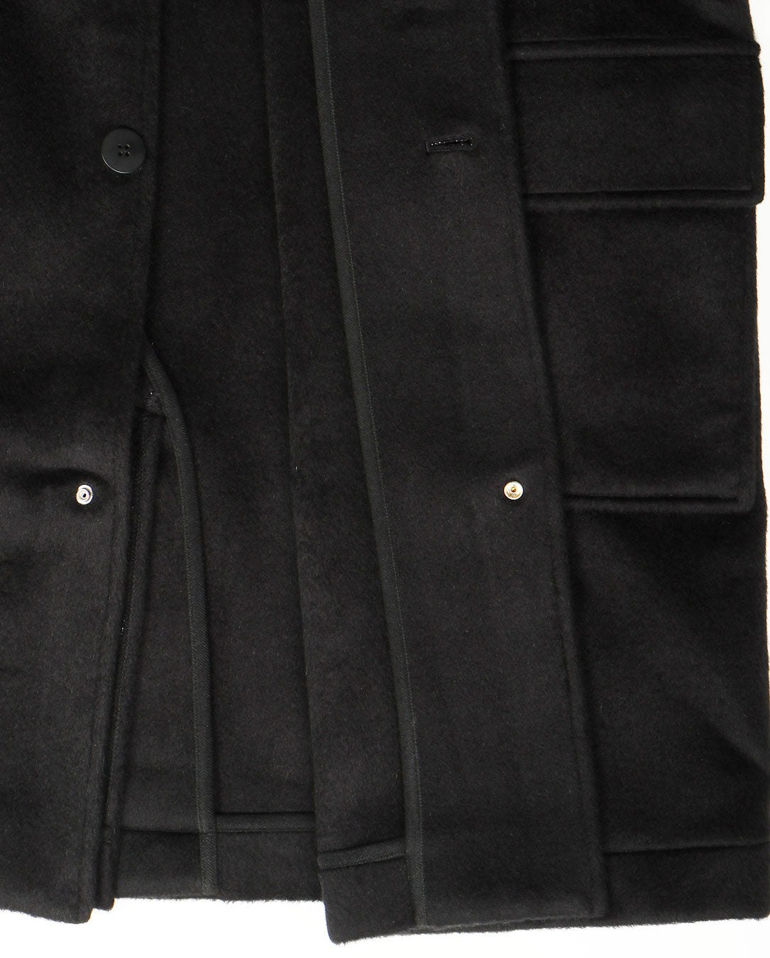 Researched City Coat black