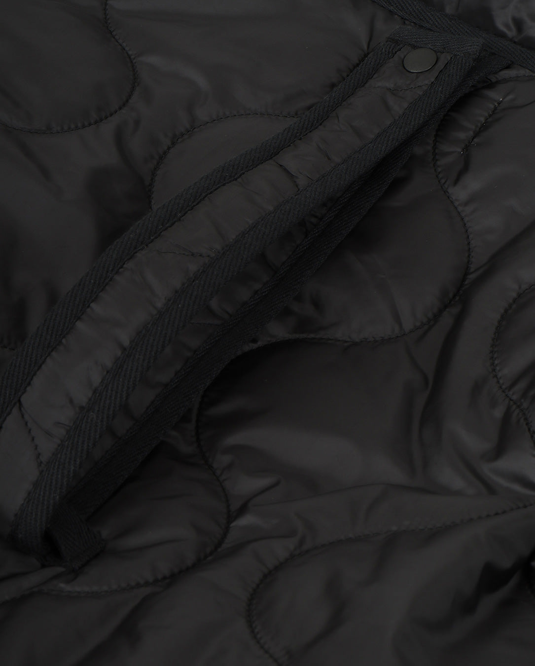 Futon Quilt Coat black