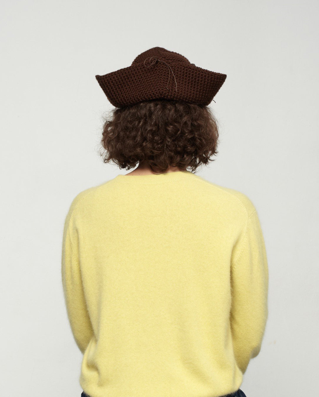 t'1962 Crochet Pirat Hat brown