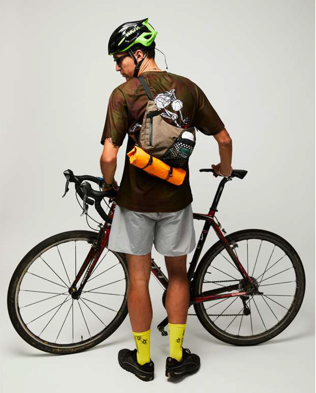 X Body Bag forest brown