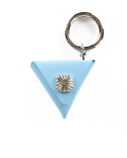 Triangle Charm Mirco vivi light blue