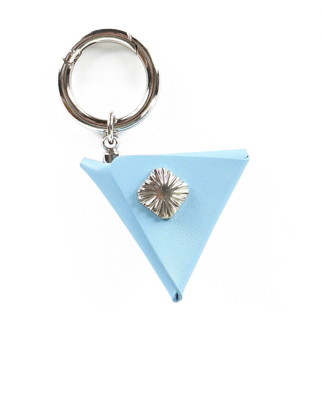 Triangle Charm Mirco vivi light blue