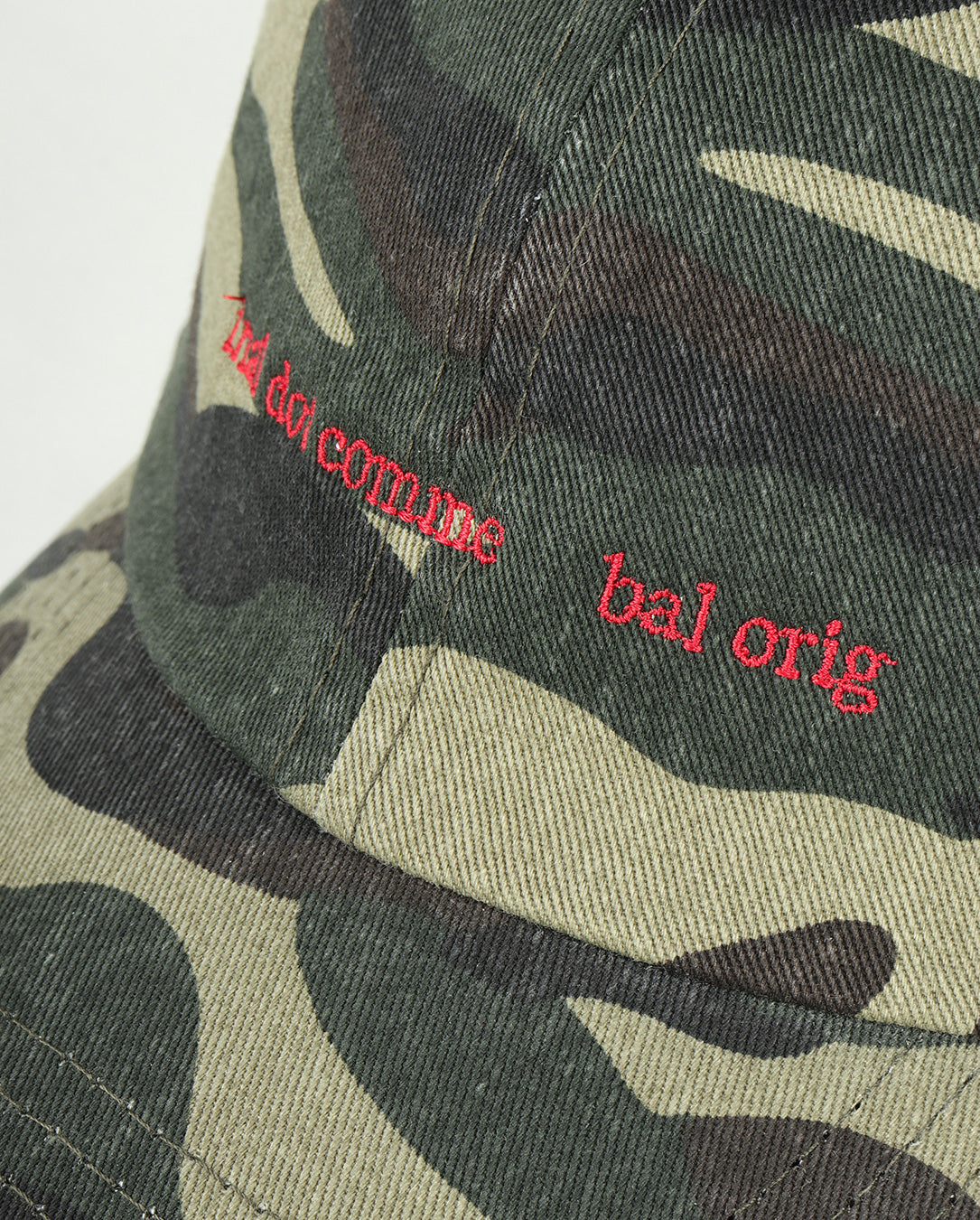 Cotton 6-Panel Hat camo