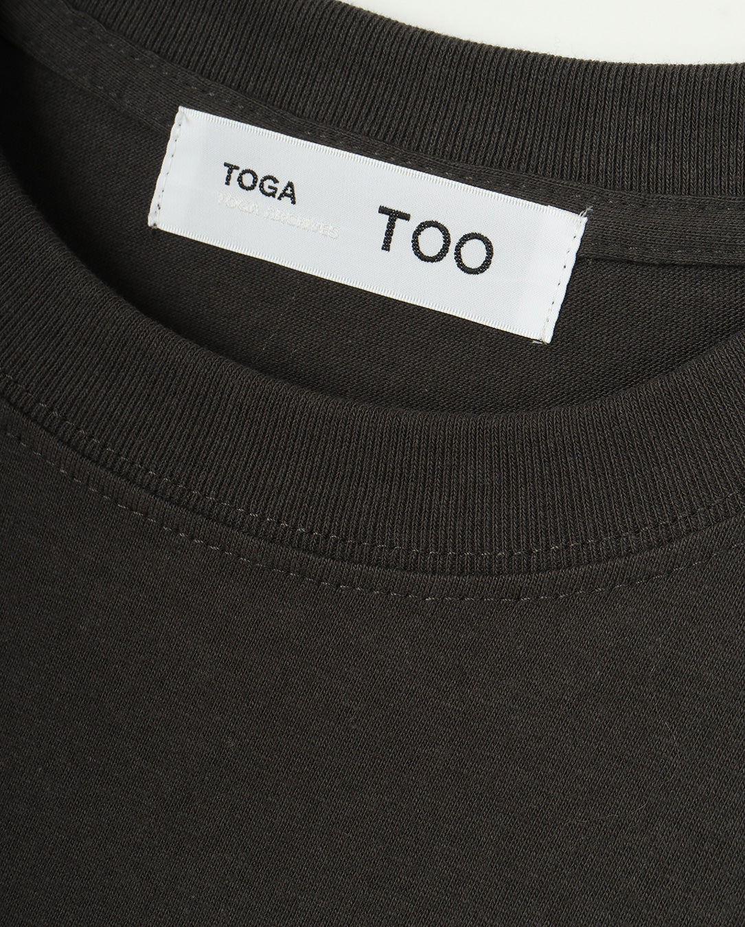 Embroidery L/S charcoal