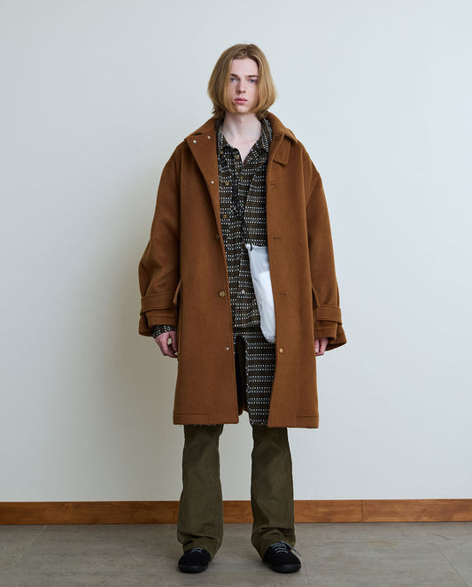 Researched City Coat beige