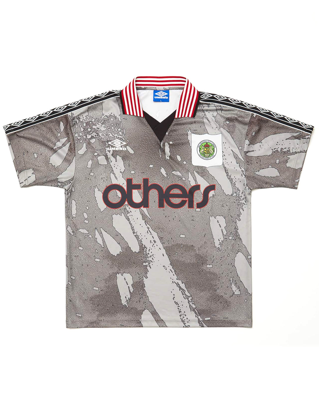 Bal/Umbro Soccer Jersey grey