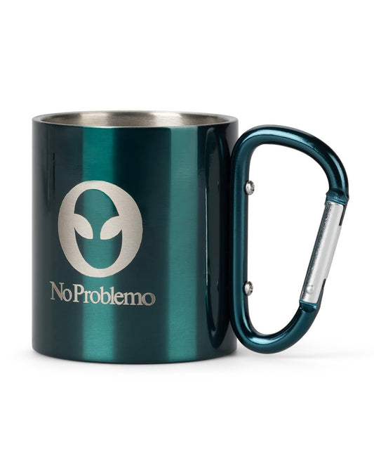 No Problemo Carabiner Mug green