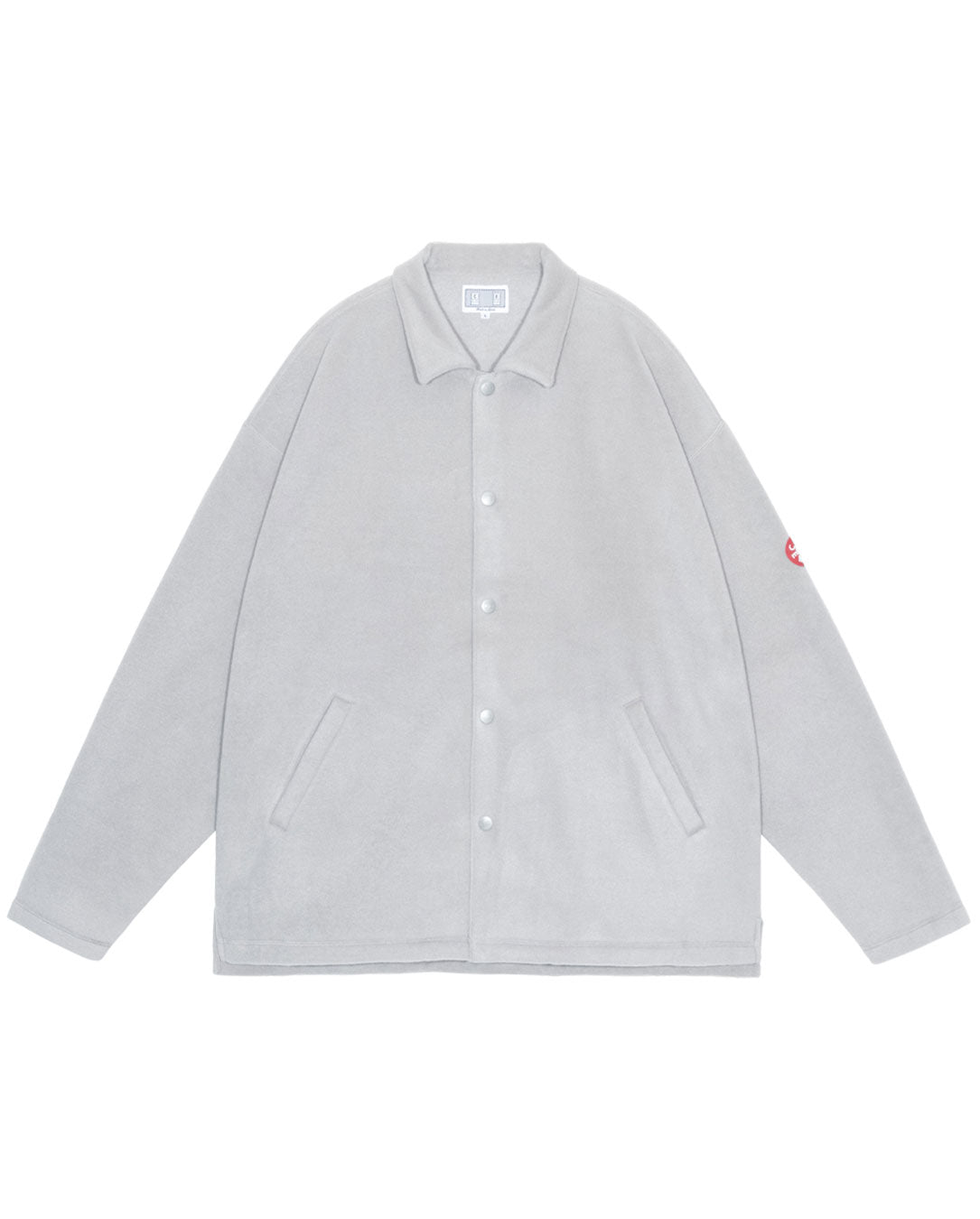 Fleece Snap Shirt grey