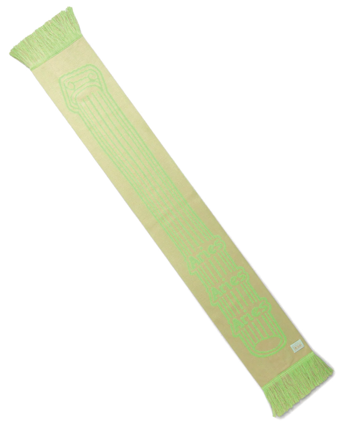 Column Scarf fluoro-green