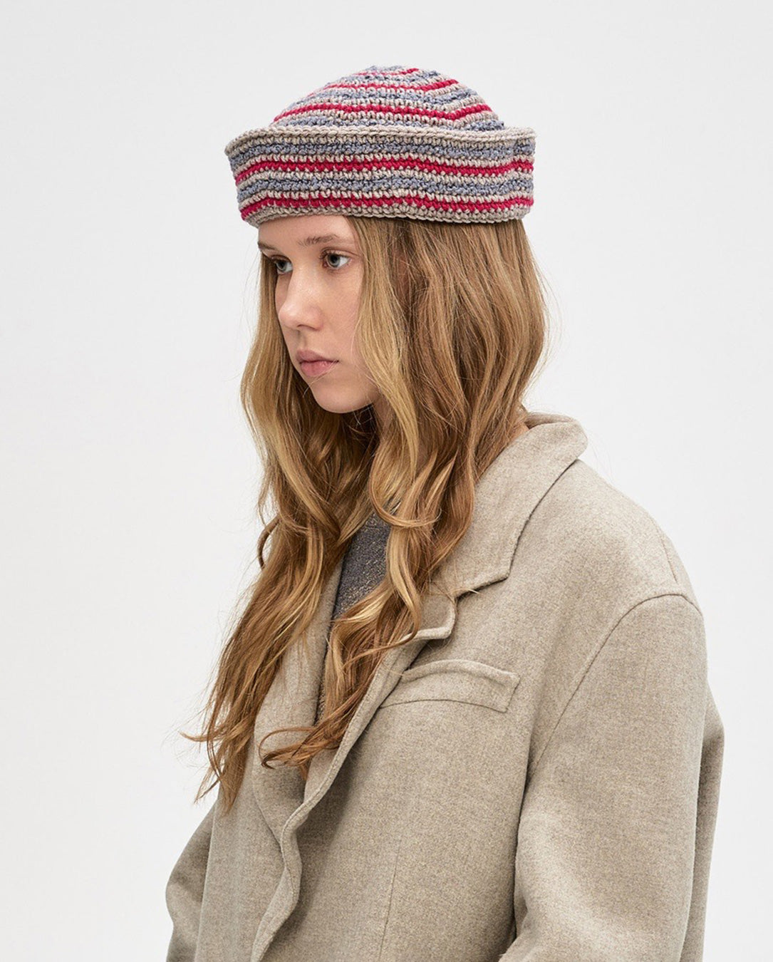 T2151 Sailor Hat beige marengo