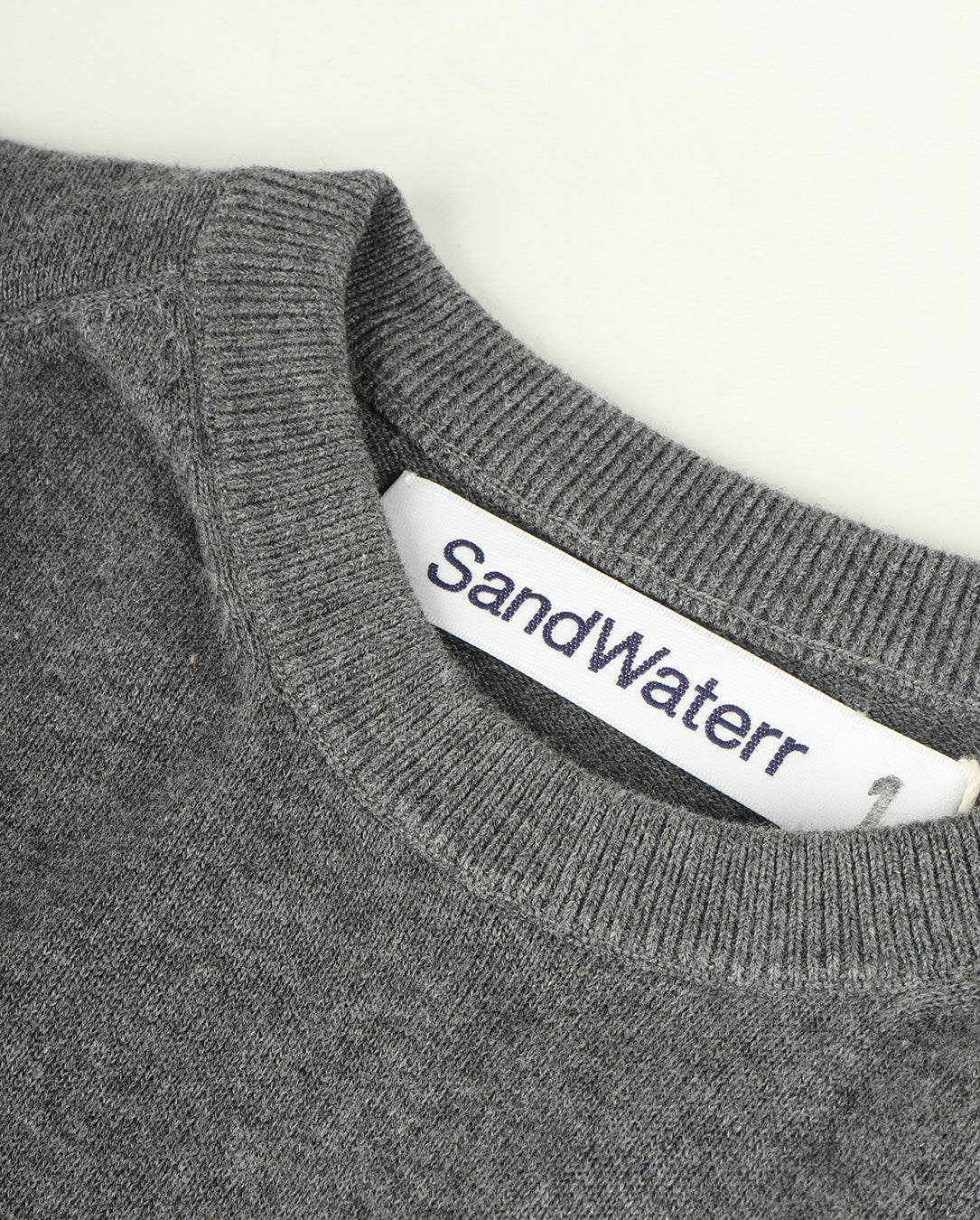 Crafted Sweater grey