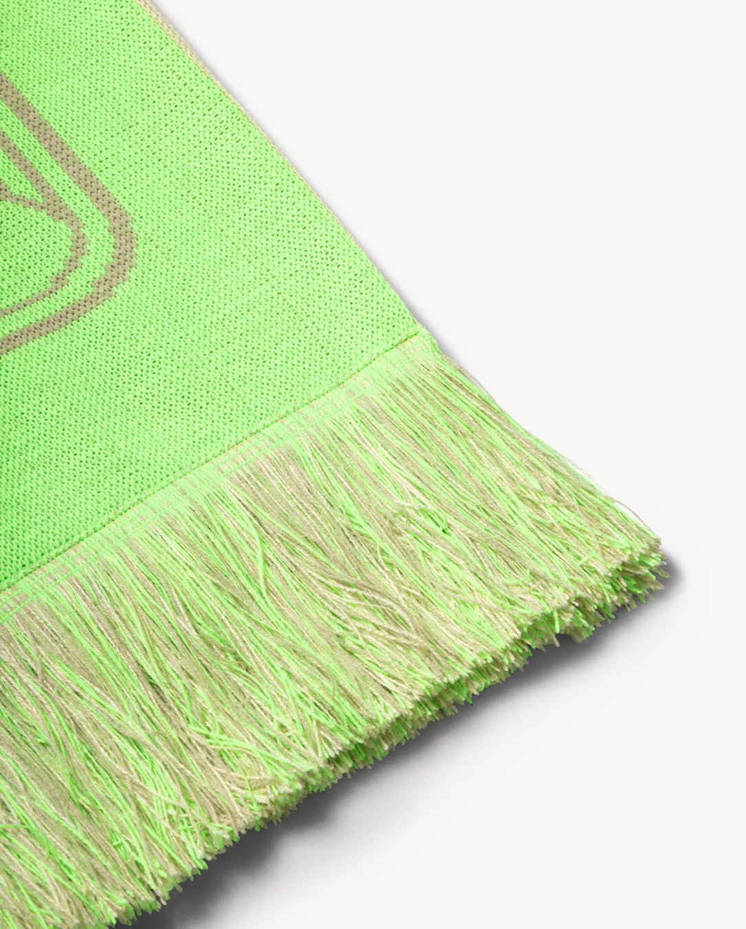 Column Scarf fluoro-green