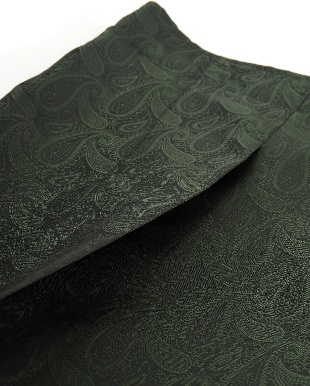 Paisley Jacquard Pants green