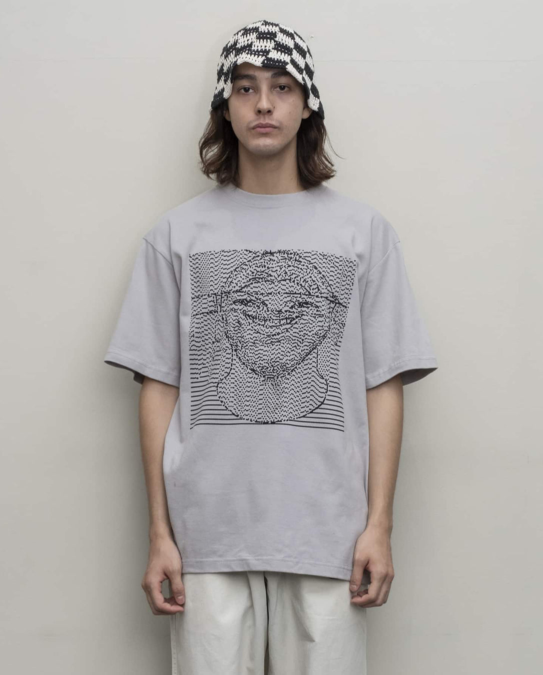 A-Face Tee grey