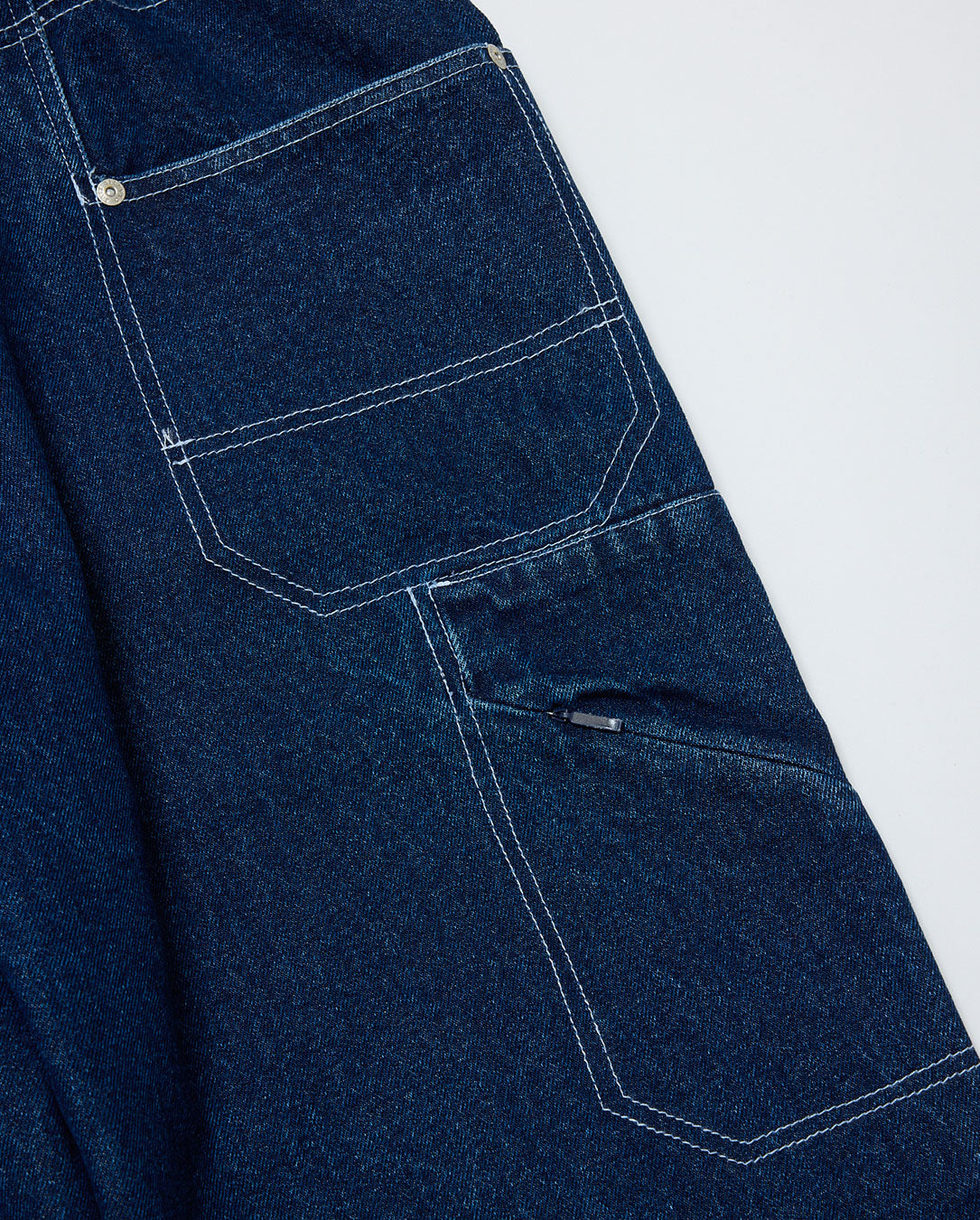 Denim Faux Stitch Carpenter Pant indigo