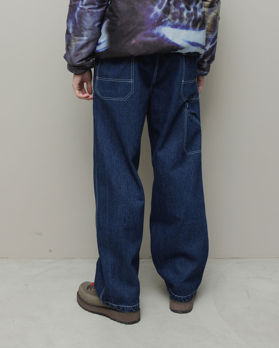Denim Faux Stitch Carpenter Pant indigo