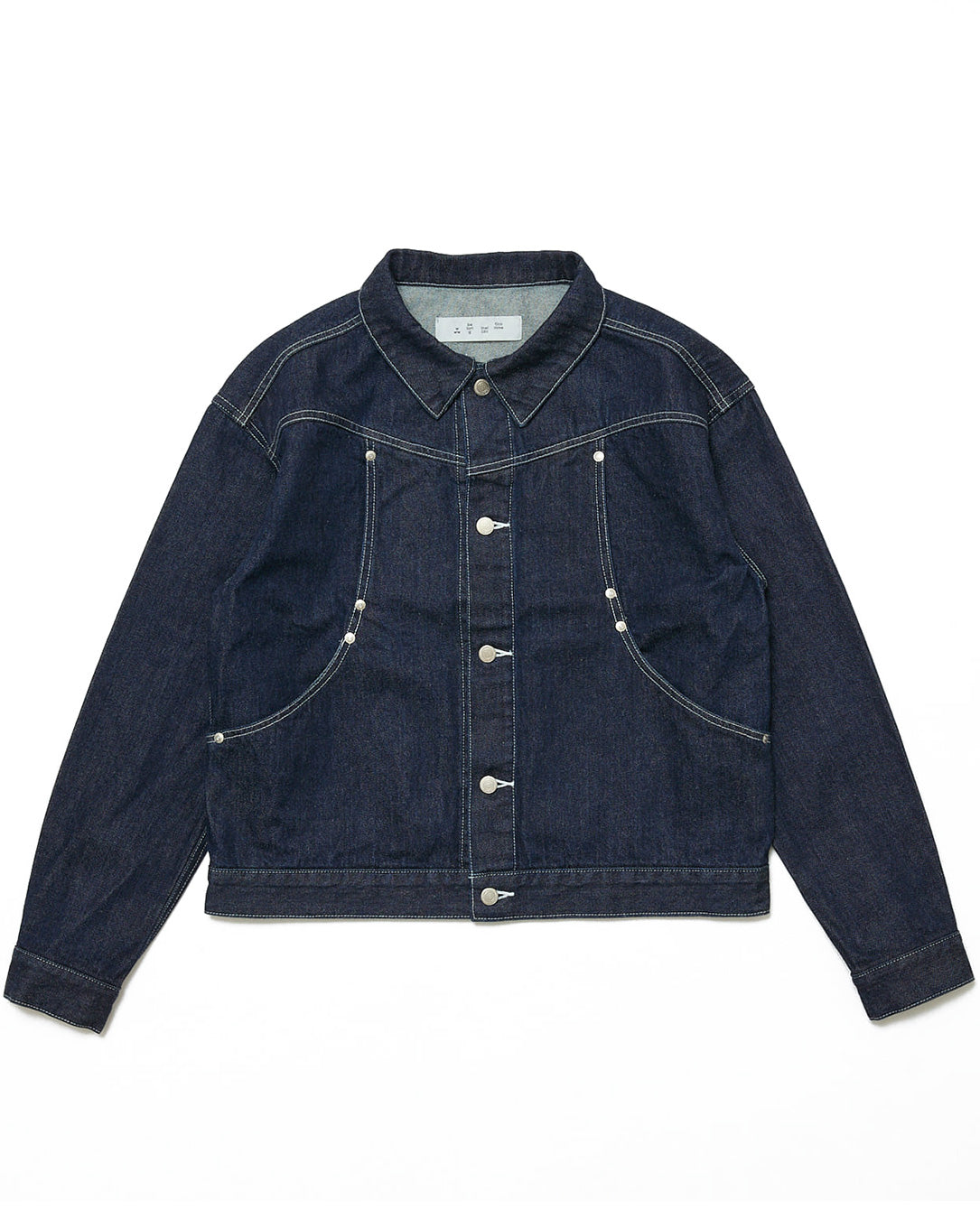 Crab Pocket Denim Jacket indigo
