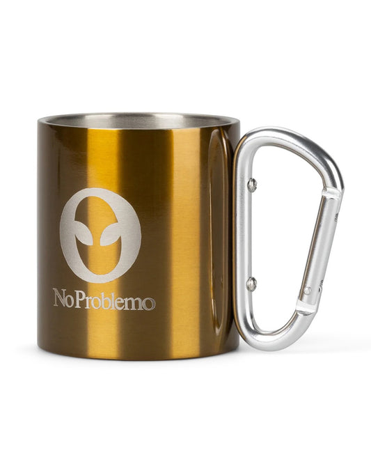 No Problemo Carabiner Mug khaki