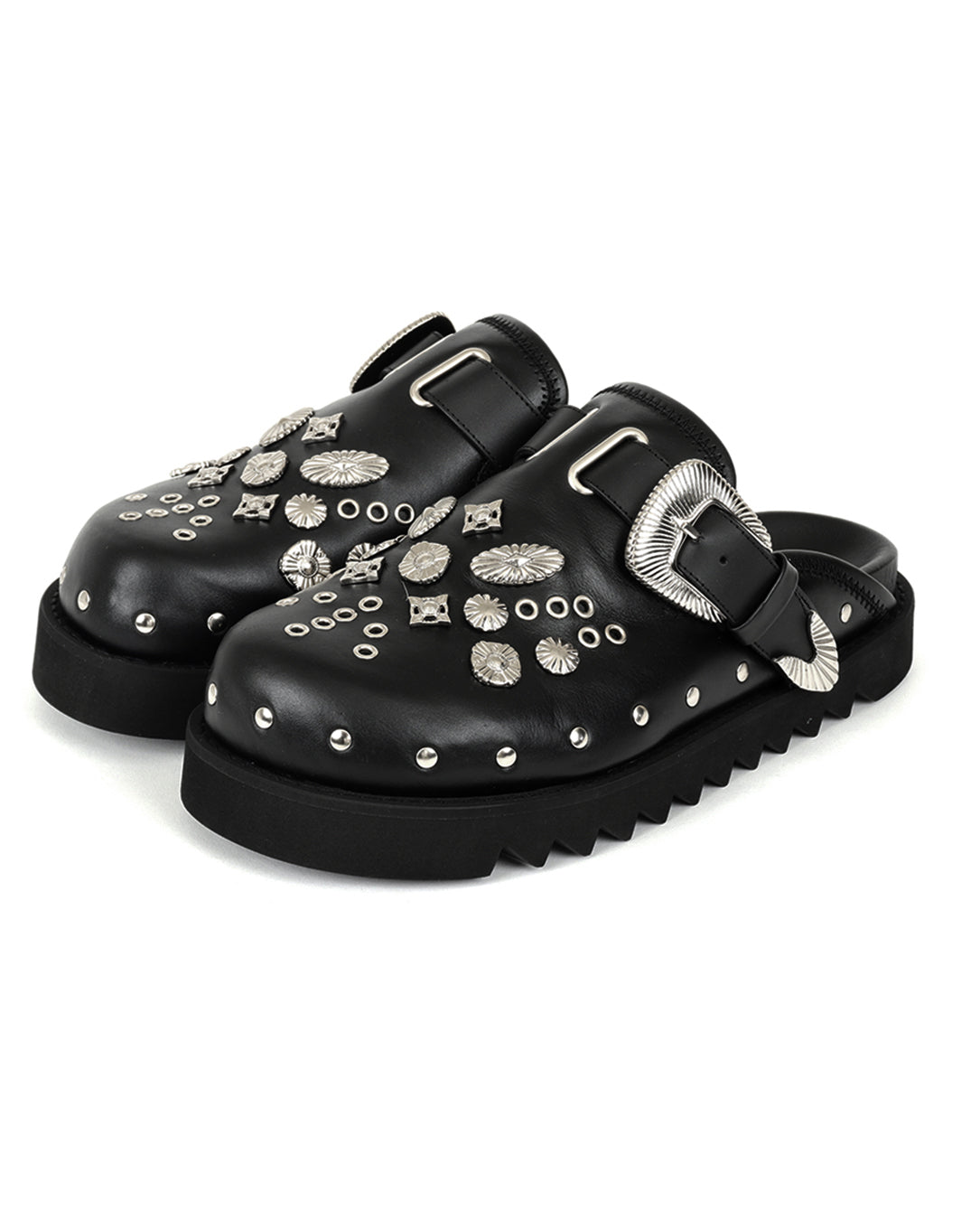 Eyelet Metal Sabot MENS black