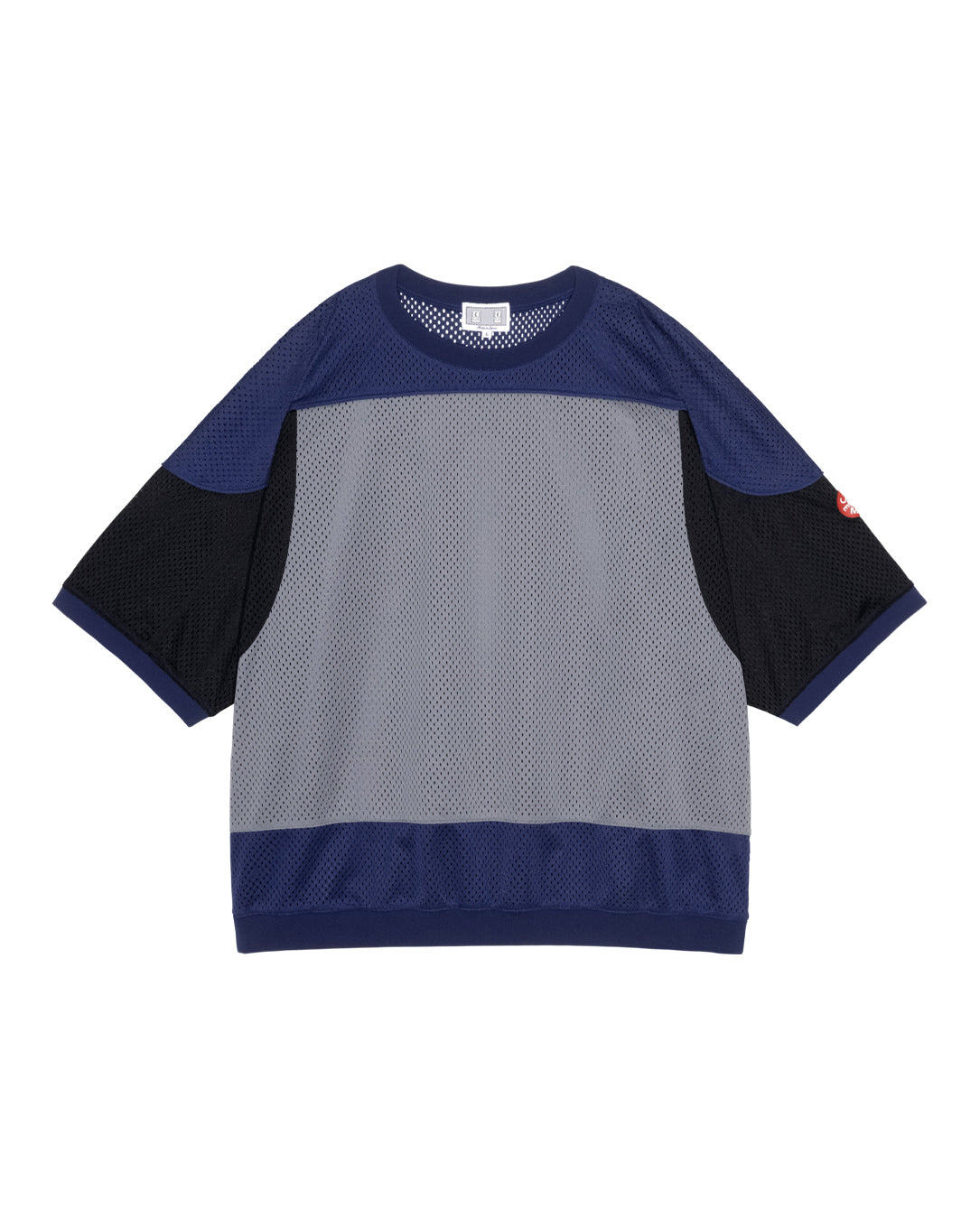 MD Temporal Distortion Mesh SS Top navy