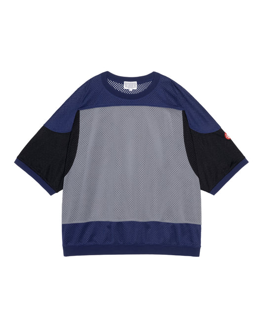 MD Temporal Distortion Mesh SS Top navy