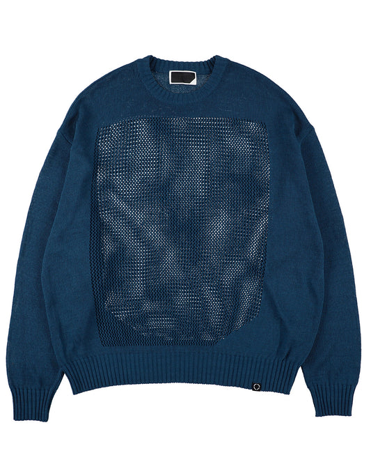 Window Web Sweater navy